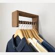 چوب لباسی آویز لباس جا لباسی چوبی ایستاده دیواری کوچک  - کد 209