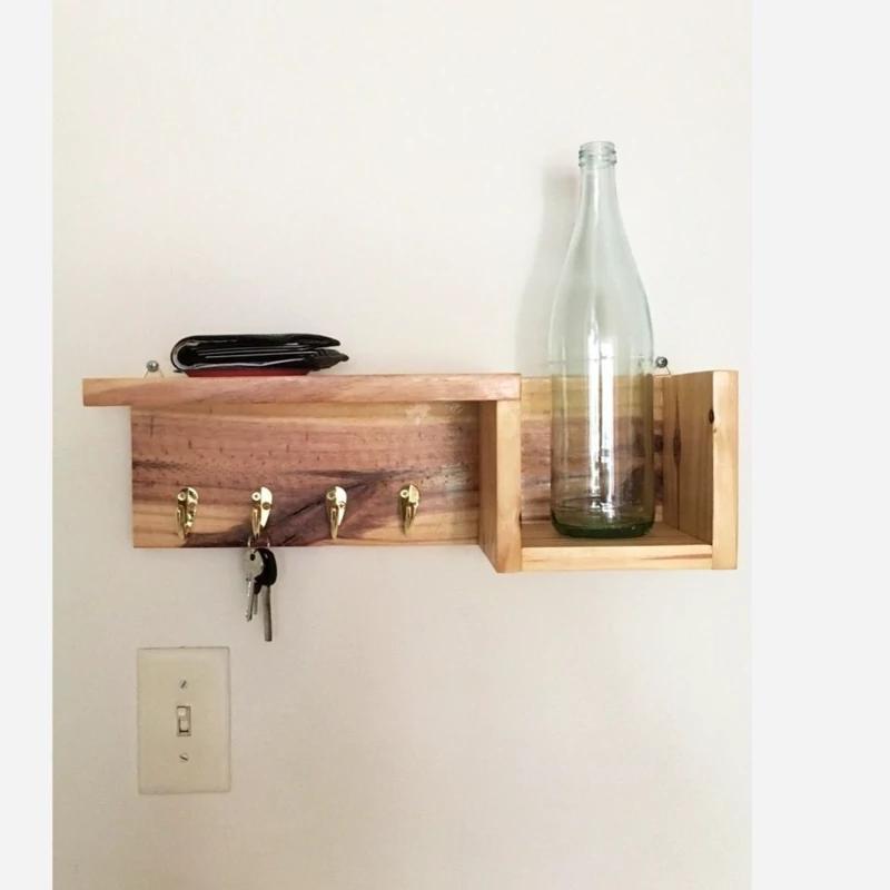 استند جا کلیدی جا لباسی دیواری مدل آرام کد 227