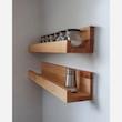 شلف (طبقه ) چوبی بدون پایه لبه دار - یک عددی - کد 236