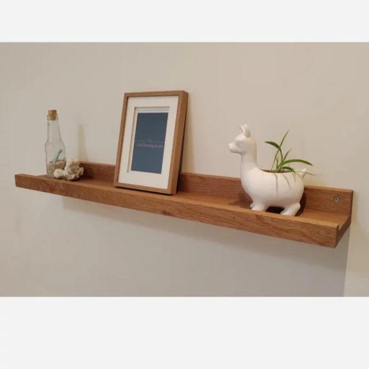 شلف (طبقه ) چوبی بدون پایه لبه دار - یک عددی - کد 236