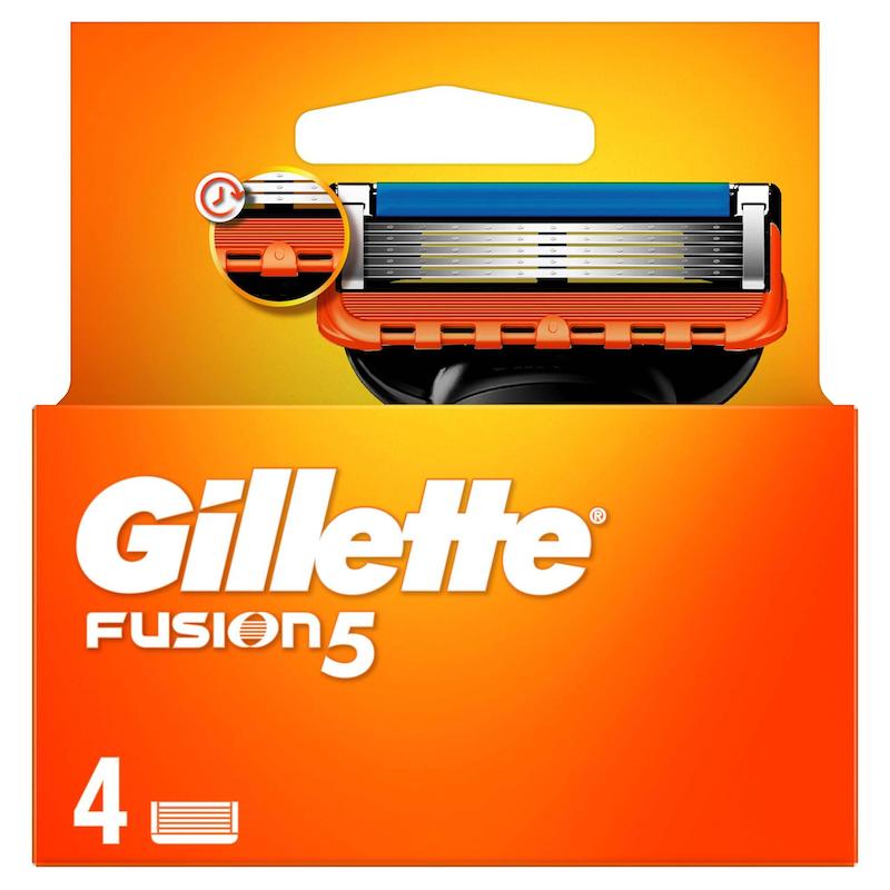 تیغ یدک ژیلت فیوژن مدل 5 Fusion اورجینال بسته 4 عددی