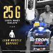 پروتئین وی ایزوله ایزو-تروپیک مکس رونی کلمن 2.3کیلوگرم Ronnie Coleman ISO-TROPIC MAX