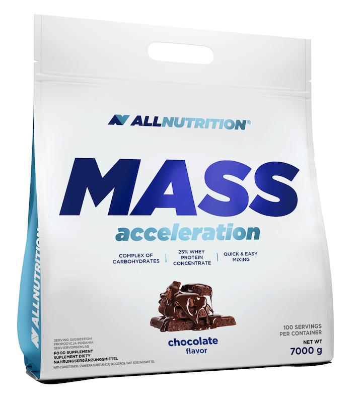 مس گینر آل نوتریشن ALLNUTRITION Mass Acceleration Gainer 7KG + شیکر 3تیکه رایگان