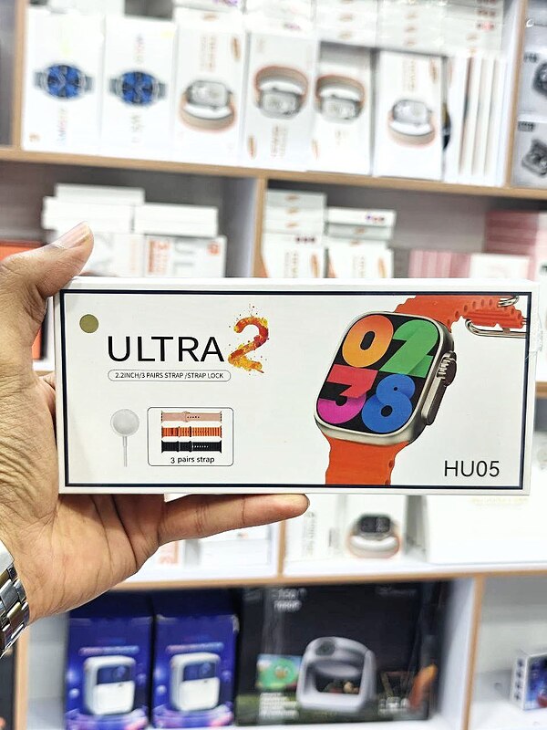 مشخصات و خرید پخش عمده ساعت هوشمند HU 05 ULTRA2 ، خرید پخش عمده ساعت هوشمند HU 05 ULTRA2 از فروشگاه سام فون ، قیمت پخش عمده ساعت هوشمند HU 05 ULTRA2 ، ارزانترین قیمت پخش عمده ساعت هوشمند HU 05 ULTRA2