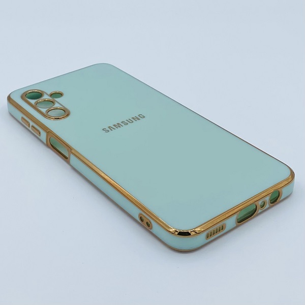 مشخصات و خرید قاب گوشی Galaxy A13 5G سامسونگ طرح ژله ای مای کیس گلد لاین دور طلایی محافظ لنز دار رنگ فیروزه ای ، خرید قاب گوشی Galaxy A13 5G سامسونگ طرح ژله ای مای کیس گلد لاین دور طلایی محافظ لنز دار رنگ فیروزه ای از فروشگاه سام فون ، قیمت قاب گوشی Galaxy A13 5G سامسونگ طرح ژله ای مای کیس گلد لاین دور طلایی محافظ لنز دار رنگ فیروزه ای