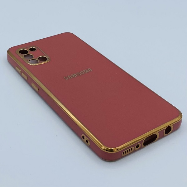 مشخصات و خرید قاب گوشی Galaxy A31 سامسونگ طرح ژله ای مای کیس گلد لاین دور طلایی محافظ لنز دار رنگ دارچینی ، خرید قاب گوشی Galaxy A31 سامسونگ طرح ژله ای مای کیس گلد لاین دور طلایی محافظ لنز دار رنگ دارچینی از فروشگاه سام فون ، قیمت قاب گوشی Galaxy A31 سامسونگ طرح ژله ای مای کیس گلد لاین دور طلایی محافظ لنز دار رنگ دارچینی