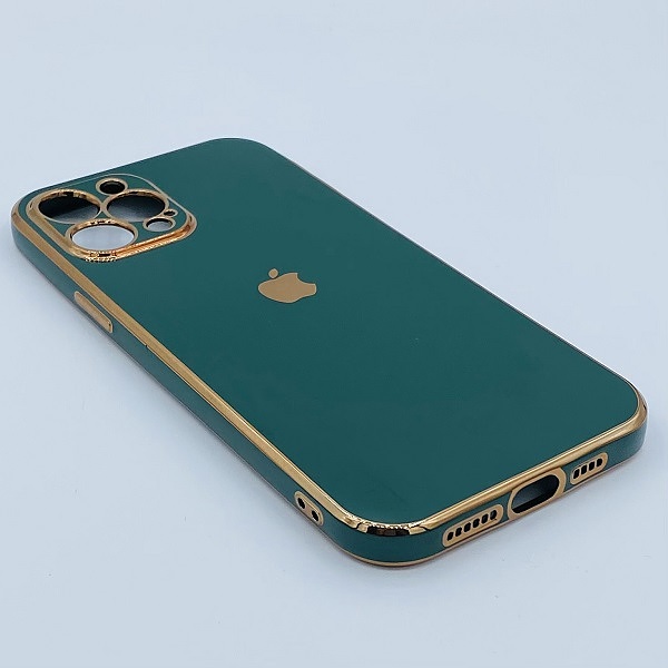 مشخصات و خرید قاب گوشی iPhone 12 pro max آیفون طرح ژله ای مای کیس گلد لاین دور طلایی محافظ لنز دار رنگ سبز تیره ، خرید قاب گوشی iPhone 12 pro max آیفون طرح ژله ای مای کیس گلد لاین دور طلایی محافظ لنز دار رنگ سبز تیره از فروشگاه سام فون ، قیمت قاب گوشی iPhone 12 pro max آیفون طرح ژله ای مای کیس گلد لاین دور طلایی محافظ لنز دار رنگ سبز تیره