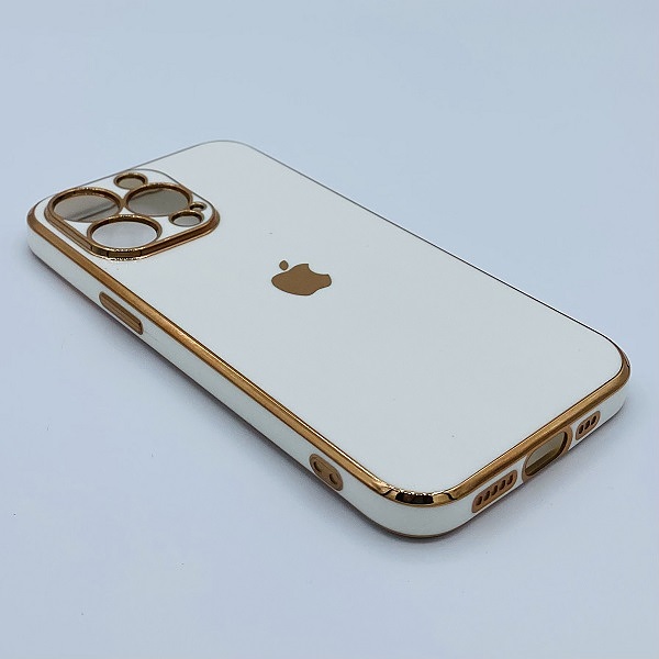 مشخصات و خرید قاب گوشی iPhone 13 pro آیفون طرح ژله ای مای کیس گلد لاین دور طلایی محافظ لنز دار رنگ سفید ، خرید قاب گوشی iPhone 13 pro آیفون طرح ژله ای مای کیس گلد لاین دور طلایی محافظ لنز دار رنگ سفید از فروشگاه سام فون ، قیمت قاب گوشی iPhone 13 pro آیفون طرح ژله ای مای کیس گلد لاین دور طلایی محافظ لنز دار رنگ سفید