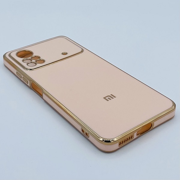 مشخصات و خرید قاب گوشی Poco X4 Pro 5G شیائومی طرح ژله ای مای کیس گلد لاین دور طلایی محافظ لنز دار رنگ کالباسی ، خرید قاب گوشی Poco X4 Pro 5G شیائومی طرح ژله ای مای کیس گلد لاین دور طلایی محافظ لنز دار رنگ کالباسی از فروشگاه سام فون ، قیمت قاب گوشی Poco X4 Pro 5G شیائومی طرح ژله ای مای کیس گلد لاین دور طلایی محافظ لنز دار رنگ کالباسی