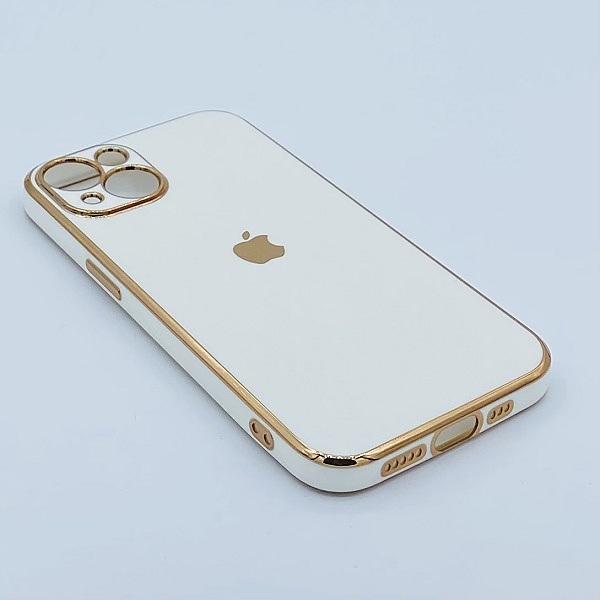 مشخصات و خرید قاب گوشی iPhone 13 آیفون طرح ژله ای مای کیس گلد لاین دور طلایی محافظ لنز دار رنگ سفید ، خرید قاب گوشی iPhone 13 آیفون طرح ژله ای مای کیس گلد لاین دور طلایی محافظ لنز دار رنگ سفید از فروشگاه سام فون ، قیمت قاب گوشی iPhone 13 آیفون طرح ژله ای مای کیس گلد لاین دور طلایی محافظ لنز دار رنگ سفید