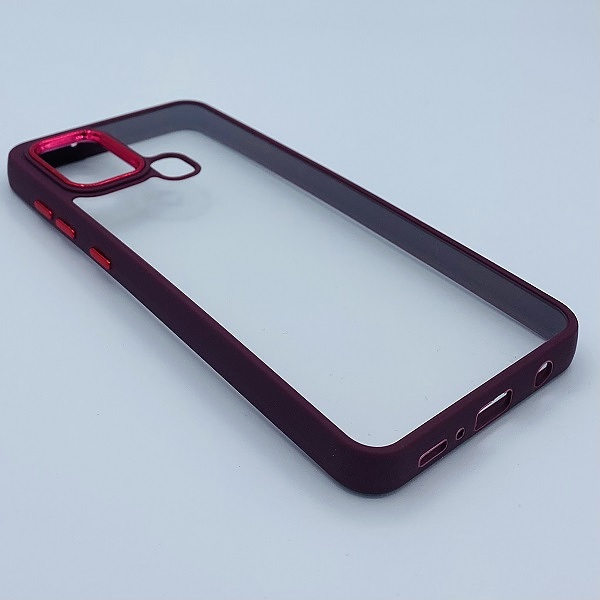مشخصات و خرید قاب گوشی Galaxy A21S سامسونگ اورجینال متال NEW SKIN طرح پشت شیشه ای شفاف دور سیلیکونی قرمز تیره ، خرید قاب گوشی Galaxy A21S سامسونگ اورجینال متال NEW SKIN طرح پشت شیشه ای شفاف دور سیلیکونی قرمز تیره از فروشگاه سام فون ، قیمت قاب گوشی Galaxy A21S سامسونگ اورجینال متال NEW SKIN طرح پشت شیشه ای شفاف دور سیلیکونی قرمز تیره
