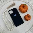 قاب گوشی iPhone 13 آیفون سیلیکونی اورجینال پاک کنی درجه یک مشکی کد 61