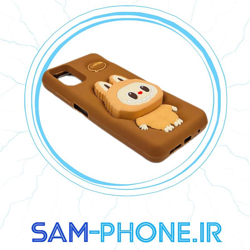 قاب گوشی Poco M3 - Redmi 9T شیائومی سیلیکون پاک کنی اورجینال پاپ سوکت دار عروسکی طرح لبوبو کد 10465