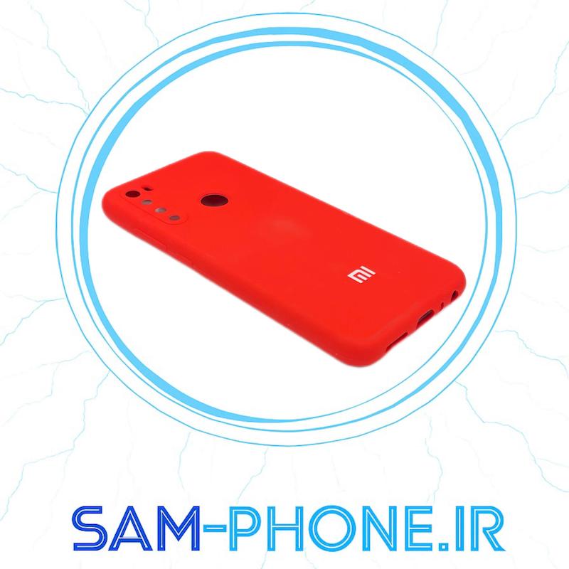 قاب گوشی  Xiaomi Redmi Note 8 - Redmi Note 8 2021 شیائومی سیلیکونی اورجینال پاک کنی درجه یک قرمز کد 10474