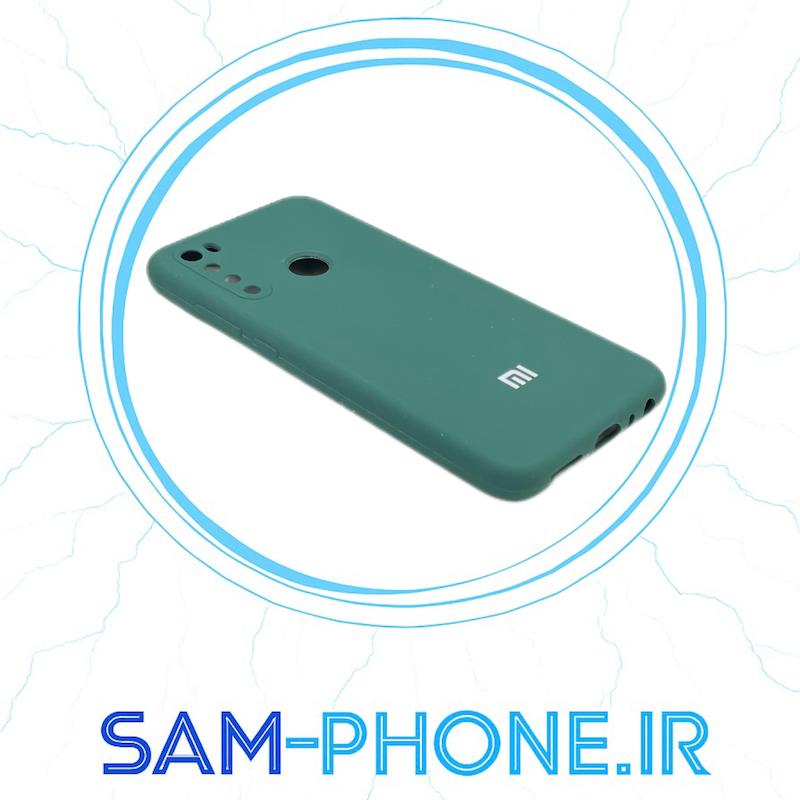 قاب گوشی  Xiaomi Redmi Note 8 - Redmi Note 8 2021 شیائومی سیلیکونی اورجینال پاک کنی درجه یک سبز کد 10475