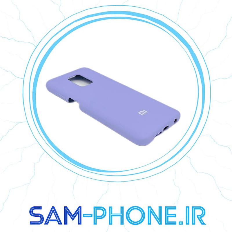 قاب گوشی  Xiaomi Redmi Note 9S - Redmi Note 9 Pro شیائومی سیلیکونی اورجینال پاک کنی درجه یک بنفش کد 10546