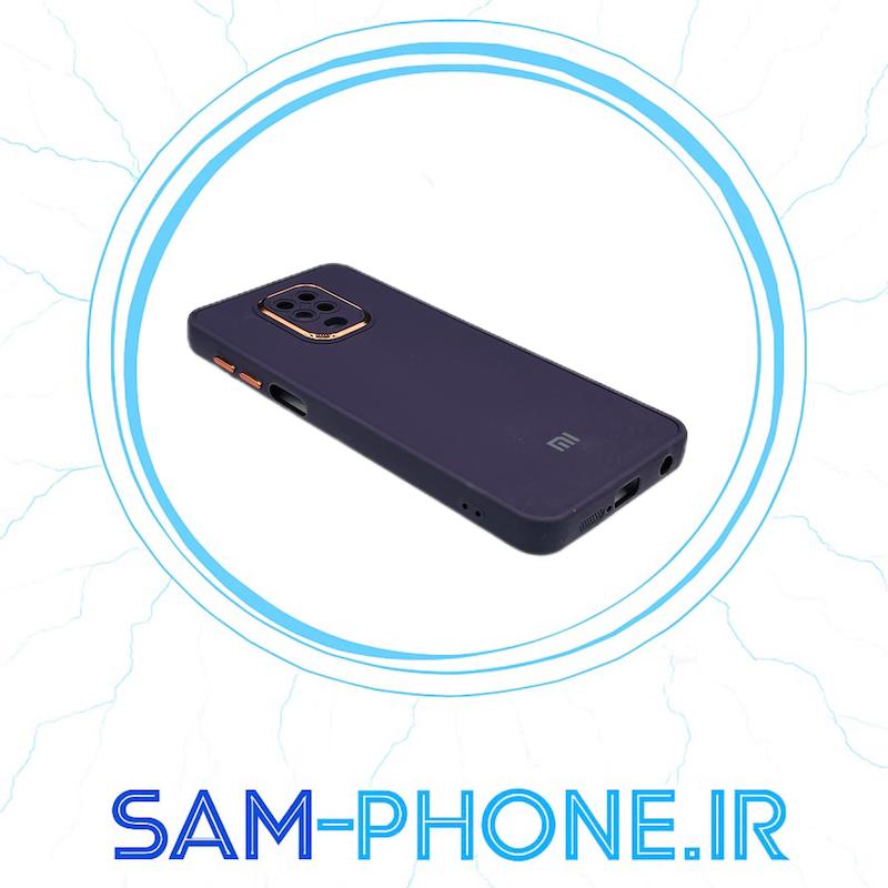 قاب گوشی Redmi Note 9S - Redmi Note 9 Pro شیائومی سیلیکونی راک متال کیس محافظ لنزدار کد 10550
