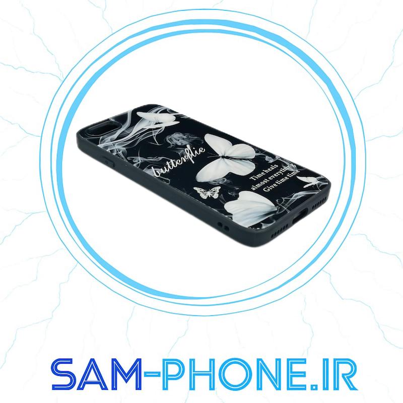 قاب گوشی iPhone 7 - iPhone 8 - iPhone SE 2020 آیفون مدل ضد خش پشت گلس شیشه ای اسپرت محافظ لنز دار کد 10637