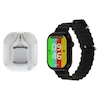 ساعت هوشمند WISME XS-X17 به‌همراه ایرپاد | خرید اسمارت واچ اقتصادی با 5 بند متنوع کد 10642