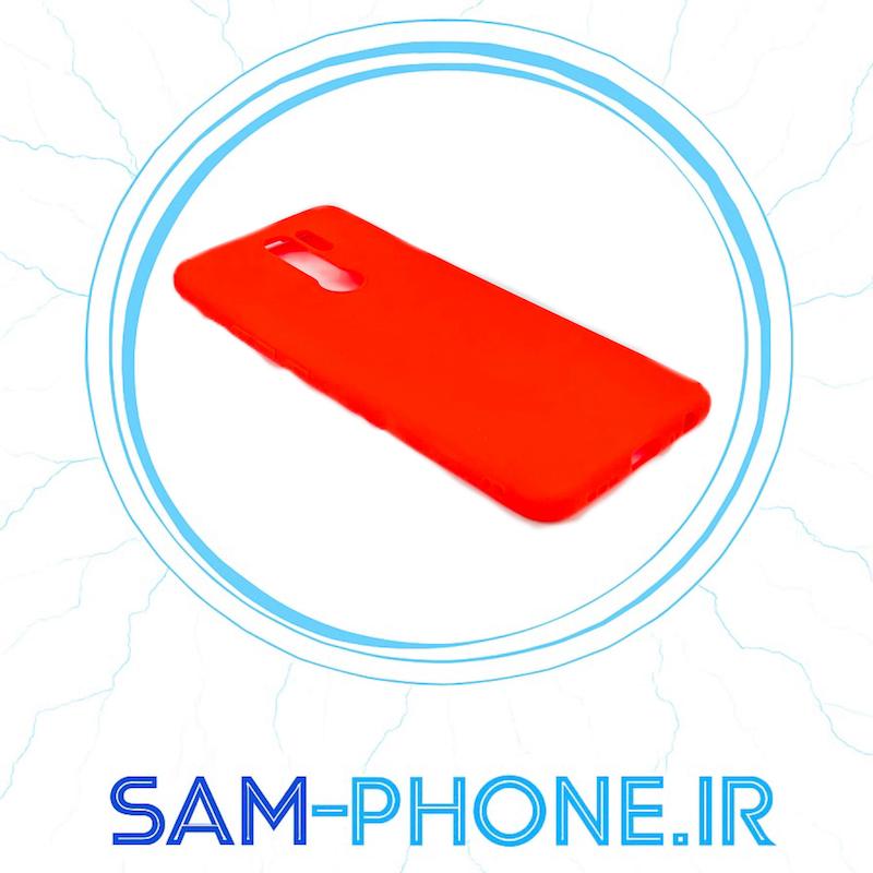 قاب گوشی Xiaomi Redmi 9 - Poco M2 شیائومی سیلیکونی راک زیر بسته محافظ لنز دار قرمز کد 10693