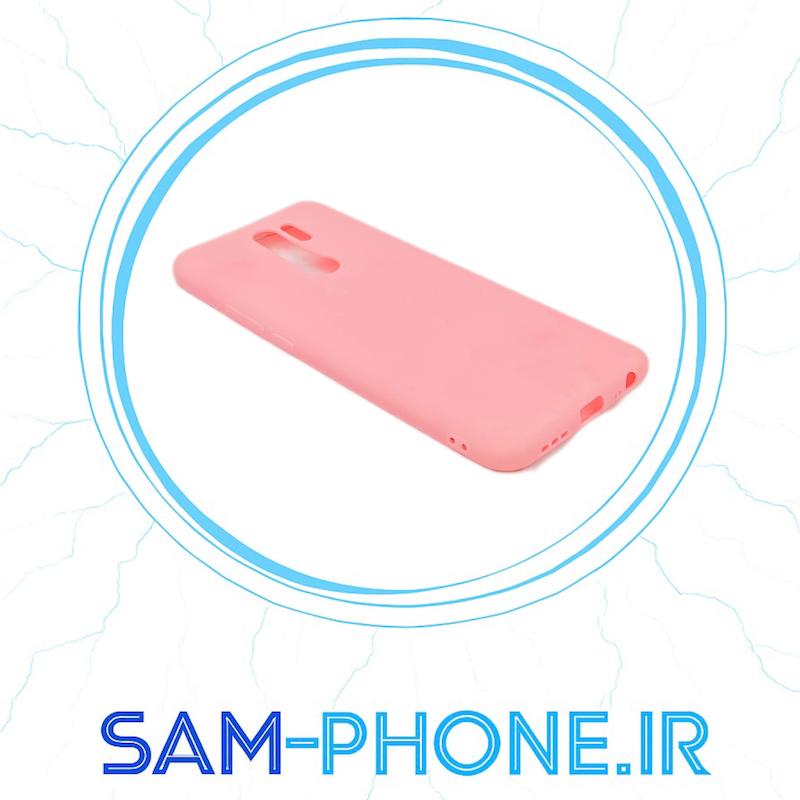 قاب گوشی Xiaomi Redmi 9 - Poco M2 شیائومی سیلیکونی راک زیر بسته محافظ لنز دار صورتی کد 10694