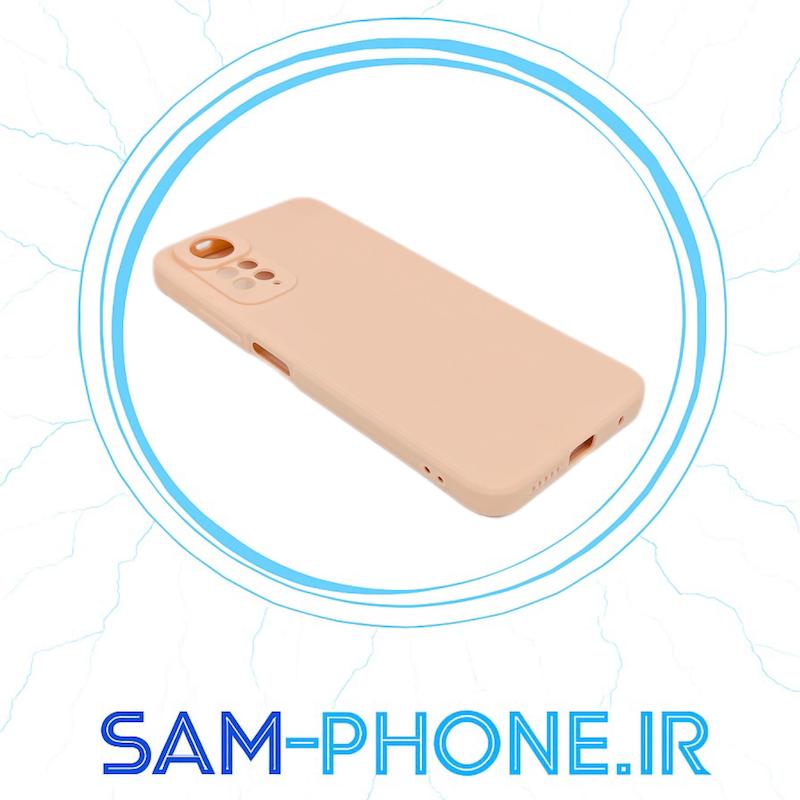 قاب گوشی Xiaomi Redmi Note 11 4G - Redmi Note 11S شیائومی سیلیکونی راک زیر بسته محافظ لنز دار صورتی کد 10712