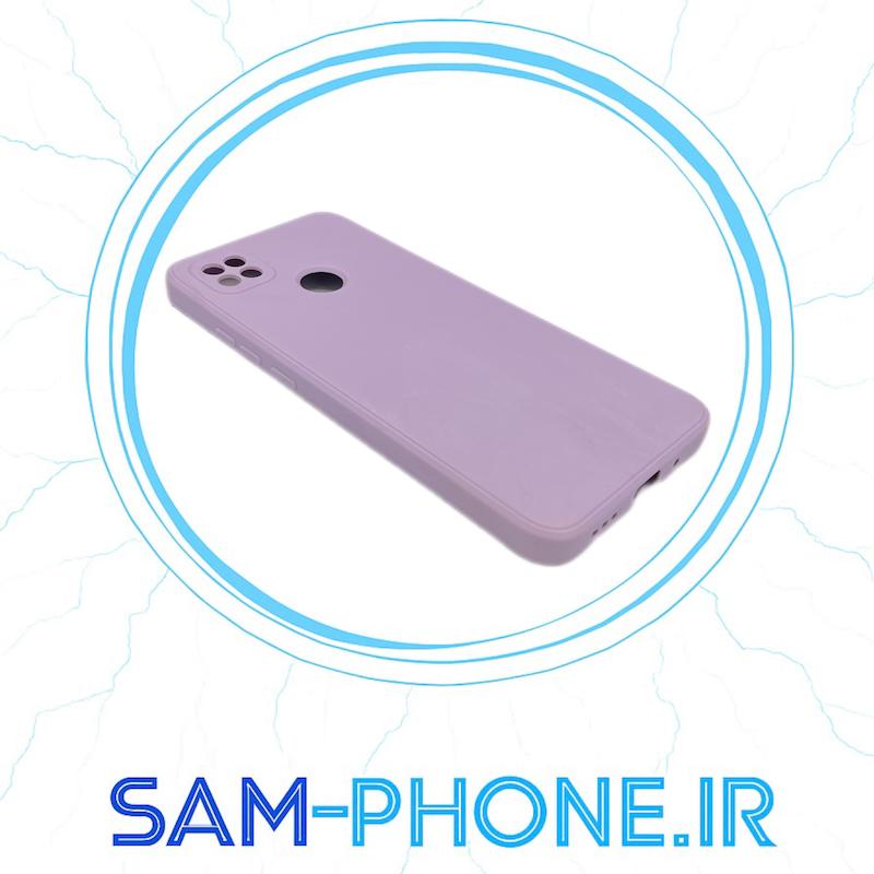 قاب گوشی Xiaomi Redmi 9C - Redmi 10A - Poco C3 شیائومی سیلیکونی راک زیر بسته محافظ لنز دار بنفش کد 10722