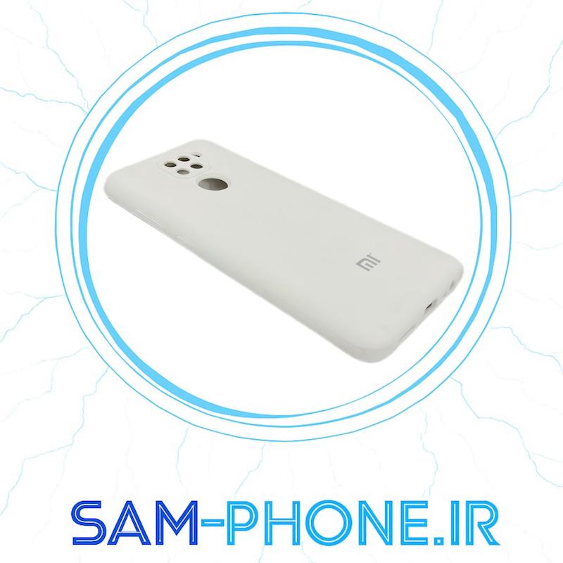قاب گوشی Redmi 10X - Redmi Note 9 شیائومی سیلیکونی اورجینال سورا SORA پاک کنی درجه یک زیربسته محافظ لنز دار سفید کد 10748