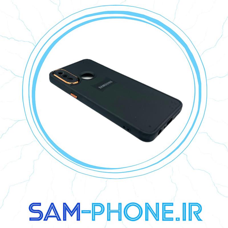 قاب گوشی Galaxy A10S سامسونگ سیلیکونی راک متال کیس محافظ لنزدار کد 10829