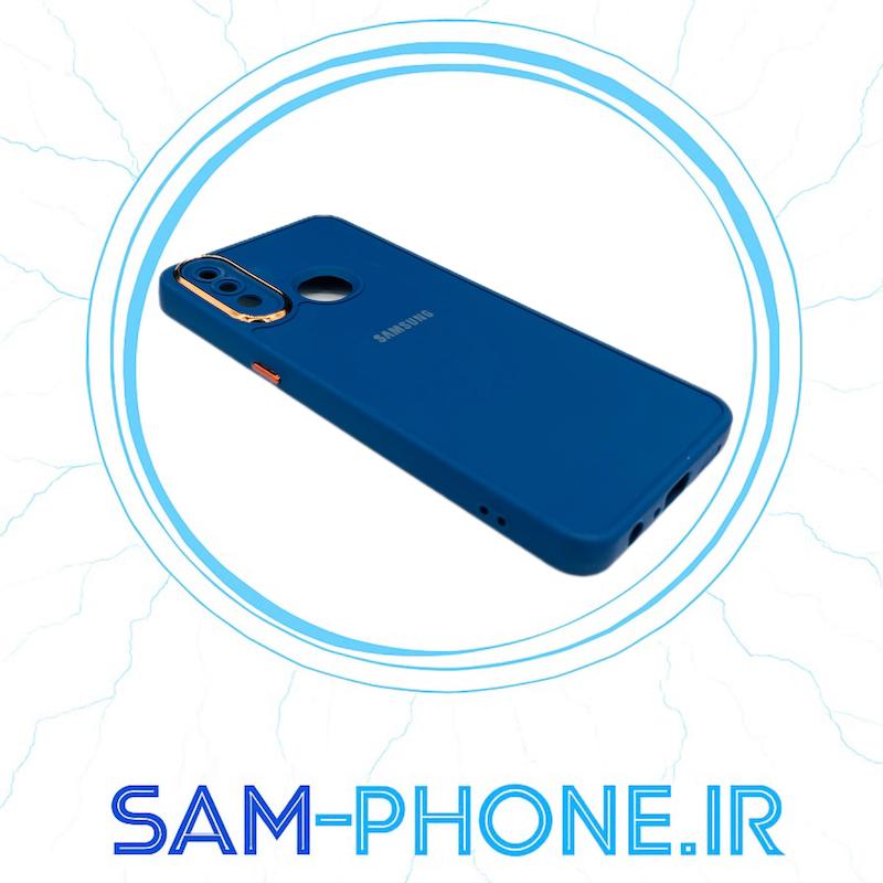 قاب گوشی Galaxy A10S سامسونگ سیلیکونی راک متال کیس محافظ لنزدار کد 10830