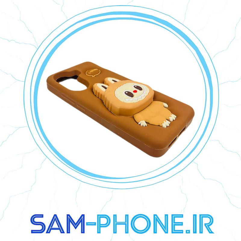 قاب گوشی Poco X7 Pro شیائومی سیلیکون پاک کنی اورجینال پاپ سوکت دار عروسکی طرح لبوبو کد 10835