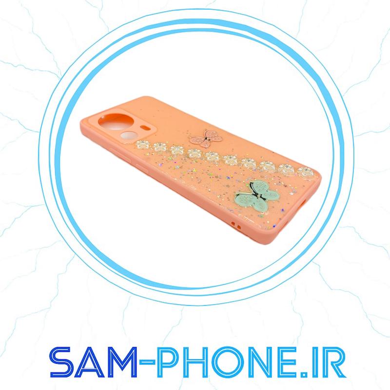 قاب گوشی Xiaomi 13 Lite شیائومی طرح رزینی ژله ای سه بعدی برجسته عروسکی محافظ لنز دار کد 10876