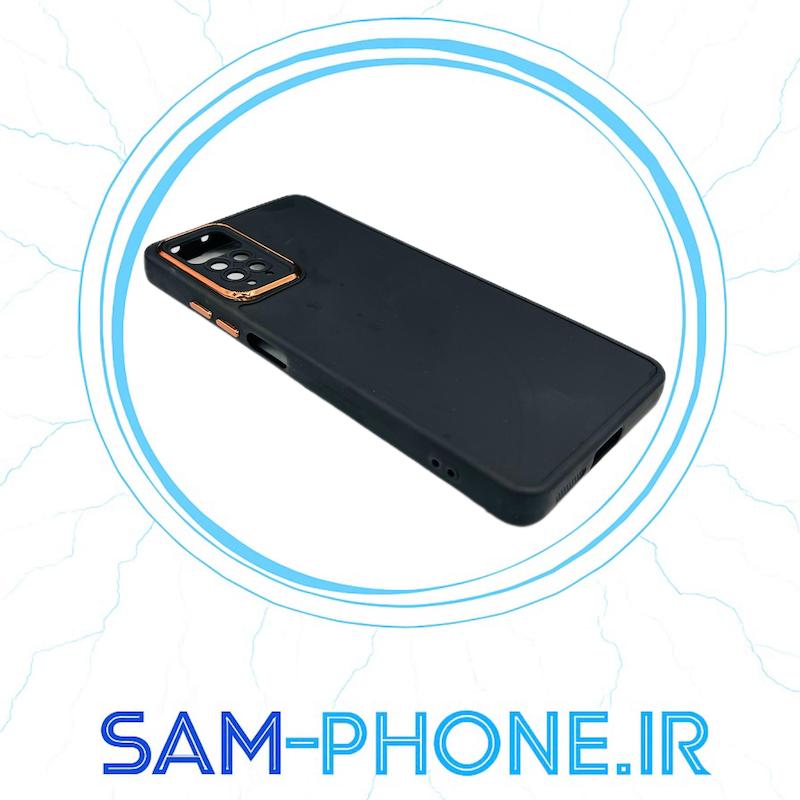 قاب گوشی Xiaomi Redmi Note 11 Pro 4G Global - Redmi Note 11 Pro 5G Global - Redmi Note 11E Pro - Redmi Note 12 Pro 4G شیائومی سیلیکونی راک متال کیس محافظ لنزدار کد 10914