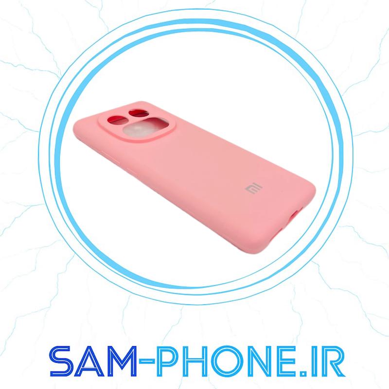قاب گوشی Xiaomi Redmi Note 14 Pro 4G شیائومی سیلیکونی پاک کنی اورجینال زیر بسته محافظ لنز دار صورتی کد 10951