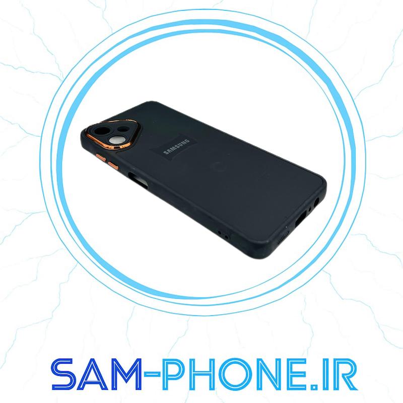 قاب گوشی Galaxy A06 سامسونگ سیلیکونی راک متال کیس محافظ لنزدار کد 10959