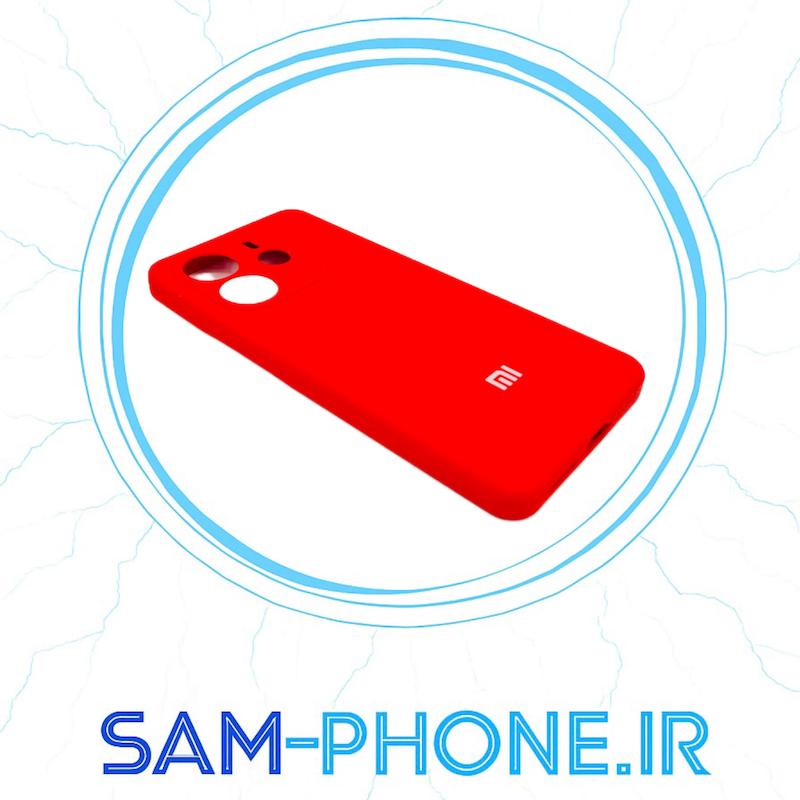 قاب گوشی  Xiaomi Redmi Note 14 4G شیائومی سیلیکونی اورجینال پاک کنی درجه یک طوسی کد 10968