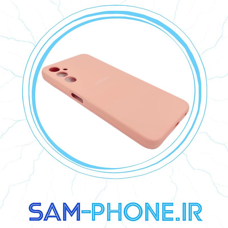 قاب گوشی Galaxy A05S سامسونگ سیلیکونی پاک کنی اورجینال زیر بسته محافظ لنز دار کالباسی کد 10989