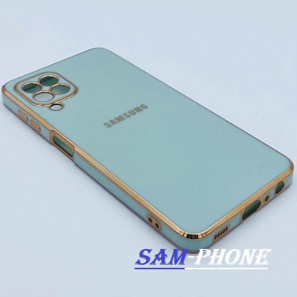مشخصات و خرید قاب گوشی Galaxy A22 4g سامسونگ طرح ژله ای مای کیس گلد لاین دور طلایی محافظ لنز دار رنگ فیروزه ای ، خرید قاب گوشی Galaxy A22 4g سامسونگ طرح ژله ای مای کیس گلد لاین دور طلایی محافظ لنز دار رنگ فیروزه ای از فروشگاه سام فون ، قیمت قاب گوشی Galaxy A22 4g سامسونگ طرح ژله ای مای کیس گلد لاین دور طلایی محافظ لنز دار رنگ فیروزه ای