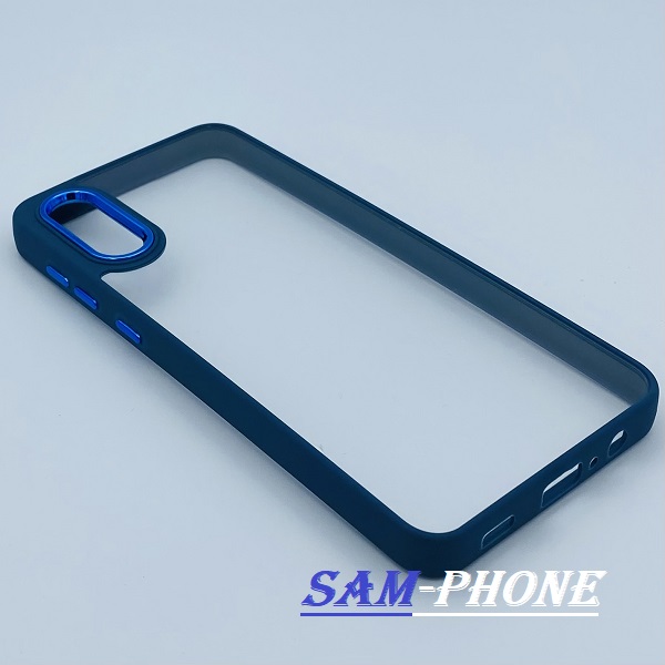 مشخصات و خرید قاب گوشی Galaxy A02 - A022 سامسونگ اورجینال متال NEW SKIN طرح پشت شیشه ای شفاف دور سیلیکونی سرمه ای ، خرید قاب گوشی Galaxy A02 - A022 سامسونگ اورجینال متال NEW SKIN طرح پشت شیشه ای شفاف دور سیلیکونی سرمه ای از فروشگاه سام فون ، قیمت قاب گوشی Galaxy A02 - A022 سامسونگ اورجینال متال NEW SKIN طرح پشت شیشه ای شفاف دور سیلیکونی سرمه ای