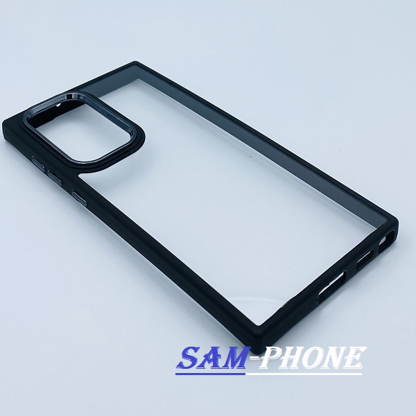 مشخصات و خرید قاب گوشی Galaxy S22 Ultra سامسونگ اورجینال متال NEW SKIN طرح پشت شیشه ای شفاف دور سیلیکونی مشکی ، خرید قاب گوشی Galaxy S22 Ultra سامسونگ اورجینال متال NEW SKIN طرح پشت شیشه ای شفاف دور سیلیکونی مشکی از فروشگاه سام فون ، قیمت قاب گوشی Galaxy S22 Ultra سامسونگ اورجینال متال NEW SKIN طرح پشت شیشه ای شفاف دور سیلیکونی مشکی