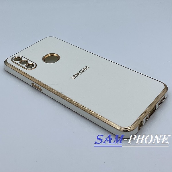 مشخصات و خرید قاب گوشی Galaxy A10S سامسونگ طرح ژله ای مای کیس گلد لاین دور طلایی محافظ لنز دار رنگ سفید ، خرید قاب گوشی Galaxy A10S سامسونگ طرح ژله ای مای کیس گلد لاین دور طلایی محافظ لنز دار رنگ سفید از فروشگاه سام فون ، قیمت قاب گوشی Galaxy A10S سامسونگ طرح ژله ای مای کیس گلد لاین دور طلایی محافظ لنز دار رنگ سفید