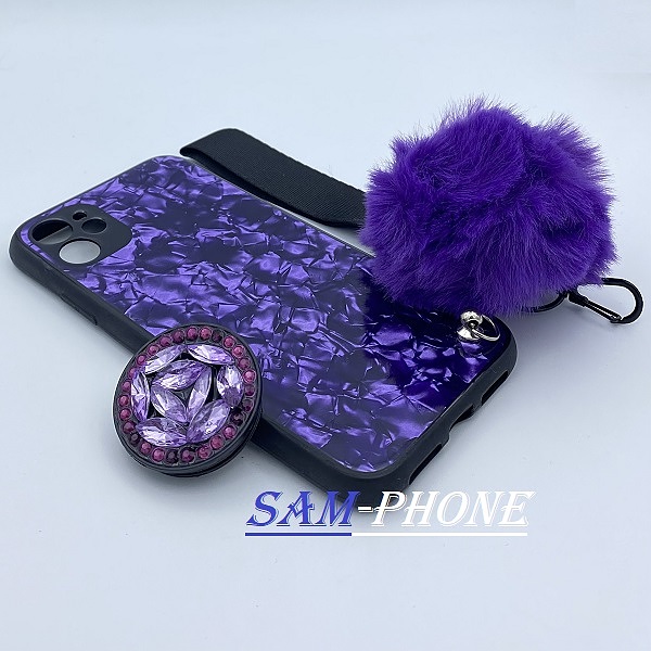 مشخصات و خرید قاب گوشی Iphone 11 آیفون اورجینال طرح ماربل به همراه بند پام پام و پاپ سوکت الماسی بنفش ، خرید قاب گوشی Iphone 11 آیفون اورجینال طرح ماربل به همراه بند پام پام و پاپ سوکت الماسی بنفش از فروشگاه سام فون ، قیمت قاب گوشی Iphone 11 آیفون اورجینال طرح ماربل به همراه بند پام پام و پاپ سوکت الماسی بنفش ، ارزانترین قیمت قاب گوشی Iphone 11 آیفون اورجینال طرح ماربل به همراه بند پام پام و پاپ سوکت الماسی بنفش