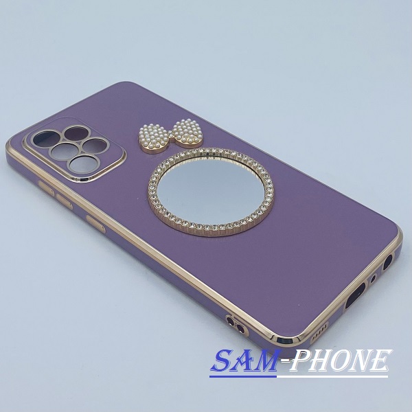 مشخصات و خرید قاب گوشی Galaxy A52 4G - Galaxy A52 5G - Galaxy A52S سامسونگ مای کیس گلد لاین دور طلایی محافظ لنز دار آینه ای پاپیونی نگیندار بنفش ، خرید قاب گوشی Galaxy A52 4G - Galaxy A52 5G - Galaxy A52S سامسونگ مای کیس گلد لاین دور طلایی محافظ لنز دار آینه ای پاپیونی نگیندار بنفش از فروشگاه سام فون ، قیمت قاب گوشی Galaxy A52 4G - Galaxy A52 5G - Galaxy A52S سامسونگ مای کیس گلد لاین دور طلایی محافظ لنز دار آینه ای پاپیونی نگیندار بنفش ، ارزانترین قیمت قاب گوشی Galaxy A52 4G - Galaxy A52 5G - Galaxy A52S سامسونگ مای کیس گلد لاین دور طلایی محافظ لنز دار آینه ای پاپیونی نگیندار بنفش