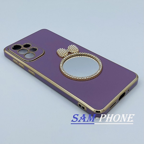 مشخصات و خرید قاب گوشی Galaxy A73 5G سامسونگ مای کیس گلد لاین دور طلایی محافظ لنز دار آینه ای پاپیونی نگیندار بنفش ، خرید قاب گوشی Galaxy A73 5G سامسونگ مای کیس گلد لاین دور طلایی محافظ لنز دار آینه ای پاپیونی نگیندار بنفش از فروشگاه سام فون ، قیمت قاب گوشی Galaxy A73 5G سامسونگ مای کیس گلد لاین دور طلایی محافظ لنز دار آینه ای پاپیونی نگیندار بنفش ، ارزانترین قیمت قاب گوشی Galaxy A73 5G سامسونگ مای کیس گلد لاین دور طلایی محافظ لنز دار آینه ای پاپیونی نگیندار بنفش