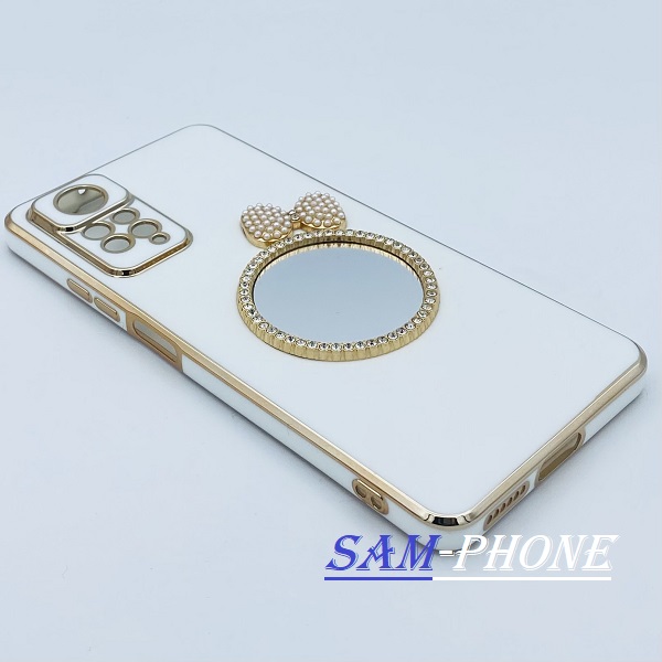 مشخصات و خرید قاب گوشی Redmi Note 11 Pro 4G Global - Redmi Note 11 Pro 5G Global شیائومی مای کیس گلد لاین دور طلایی محافظ لنز دار آینه ای پاپیونی نگیندار سفید ، خرید قاب گوشی Redmi Note 11 Pro 4G Global - Redmi Note 11 Pro 5G Global شیائومی مای کیس گلد لاین دور طلایی محافظ لنز دار آینه ای پاپیونی نگیندار سفید از فروشگاه سام فون ، قیمت قاب گوشی Redmi Note 11 Pro 4G Global - Redmi Note 11 Pro 5G Global شیائومی مای کیس گلد لاین دور طلایی محافظ لنز دار آینه ای پاپیونی نگیندار سفید ، ارزانترین قیمت قاب گوشی Redmi Note 11 Pro 4G Global - Redmi Note 11 Pro 5G Global شیائومی مای کیس گلد لاین دور طلایی محافظ لنز دار آینه ای پاپیونی نگیندار سفید