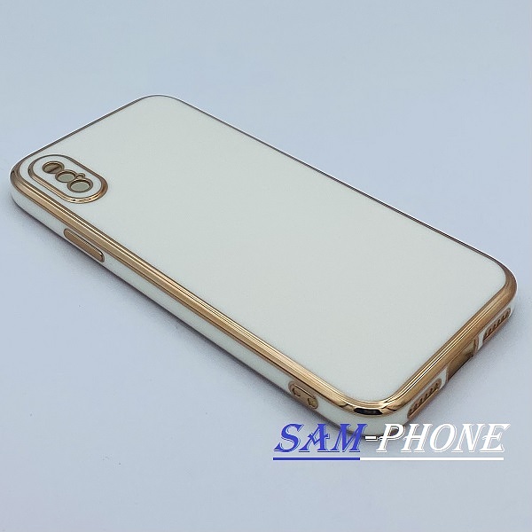 مشخصات و خرید قاب گوشی Iphone X - iPhone XS آیفون طرح ژله ای مای کیس گلد لاین دور طلایی محافظ لنز دار رنگ سفید ، خرید قاب گوشی Iphone X - iPhone XS آیفون طرح ژله ای مای کیس گلد لاین دور طلایی محافظ لنز دار رنگ سفید از فروشگاه سام فون ، قیمت قاب گوشی Iphone X - iPhone XS آیفون طرح ژله ای مای کیس گلد لاین دور طلایی محافظ لنز دار رنگ سفید ، ارزانترین قیمت قاب گوشی Iphone X - iPhone XS آیفون طرح ژله ای مای کیس گلد لاین دور طلایی محافظ لنز دار رنگ سفید