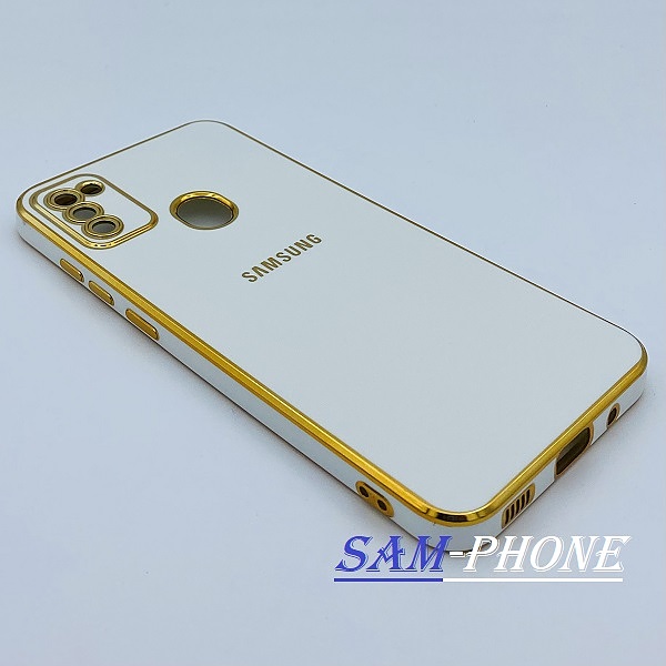 مشخصات و خرید قاب گوشی Galaxy A11 سامسونگ طرح ژله ای مای کیس گلد لاین دور طلایی محافظ لنز دار رنگ سفید ، خرید قاب گوشی Galaxy A11 سامسونگ طرح ژله ای مای کیس گلد لاین دور طلایی محافظ لنز دار رنگ سفید از فروشگاه سام فون ، قیمت قاب گوشی Galaxy A11 سامسونگ طرح ژله ای مای کیس گلد لاین دور طلایی محافظ لنز دار رنگ سفید ، ارزانترین قیمت قاب گوشی Galaxy A11 سامسونگ طرح ژله ای مای کیس گلد لاین دور طلایی محافظ لنز دار رنگ سفید