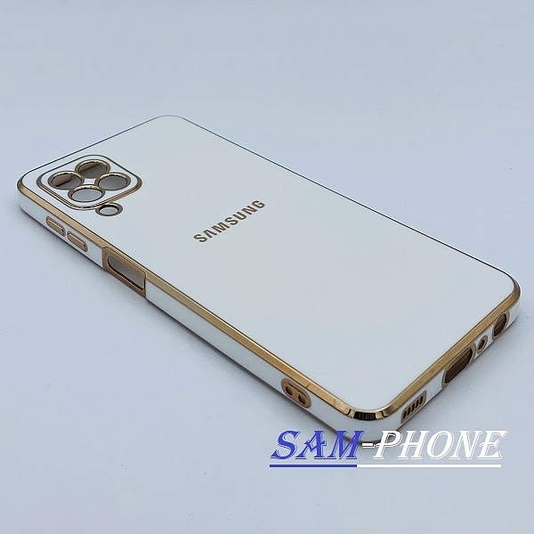 مشخصات و خرید قاب گوشی Galaxy A22 4G - Galaxy M32 4G سامسونگ طرح ژله ای مای کیس گلد لاین دور طلایی محافظ لنز دار رنگ سفید ، خرید قاب گوشی Galaxy A22 4G - Galaxy M32 4G سامسونگ طرح ژله ای مای کیس گلد لاین دور طلایی محافظ لنز دار رنگ سفید از فروشگاه سام فون ، قیمت قاب گوشی Galaxy A22 4G - Galaxy M32 4G سامسونگ طرح ژله ای مای کیس گلد لاین دور طلایی محافظ لنز دار رنگ سفید ، ارزانترین قیمت قاب گوشی Galaxy A22 4G - Galaxy M32 4G سامسونگ طرح ژله ای مای کیس گلد لاین دور طلایی محافظ لنز دار رنگ سفید