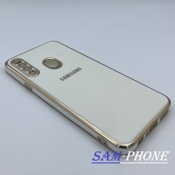 مشخصات و خرید قاب گوشی Galaxy A20S سامسونگ طرح ژله ای مای کیس گلد لاین دور طلایی محافظ لنز دار رنگ سفید ، خرید قاب گوشی Galaxy A20S سامسونگ طرح ژله ای مای کیس گلد لاین دور طلایی محافظ لنز دار رنگ سفید از فروشگاه سام فون ، قیمت قاب گوشی Galaxy A20S سامسونگ طرح ژله ای مای کیس گلد لاین دور طلایی محافظ لنز دار رنگ سفید ، ارزانترین قیمت قاب گوشی Galaxy A20S سامسونگ طرح ژله ای مای کیس گلد لاین دور طلایی محافظ لنز دار رنگ سفید