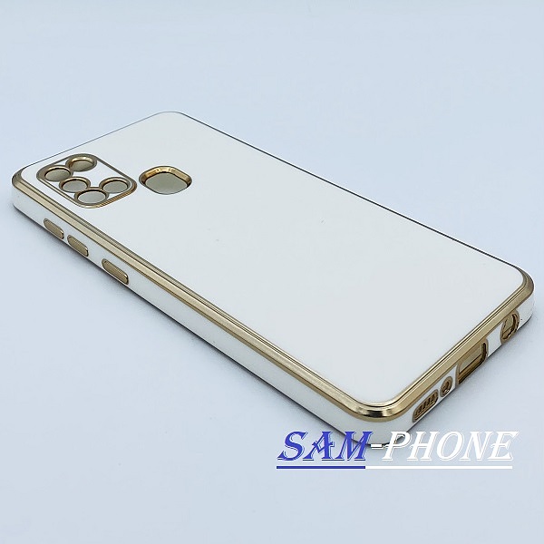 مشخصات و خرید قاب گوشی Galaxy A21S سامسونگ طرح ژله ای مای کیس گلد لاین دور طلایی محافظ لنز دار رنگ سفید ، خرید قاب گوشی Galaxy A21S سامسونگ طرح ژله ای مای کیس گلد لاین دور طلایی محافظ لنز دار رنگ سفید از فروشگاه سام فون ، قیمت قاب گوشی Galaxy A21S سامسونگ طرح ژله ای مای کیس گلد لاین دور طلایی محافظ لنز دار رنگ سفید ، ارزانترین قیمت قاب گوشی Galaxy A21S سامسونگ طرح ژله ای مای کیس گلد لاین دور طلایی محافظ لنز دار رنگ سفید